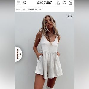 Princess Polly Tay Romper
